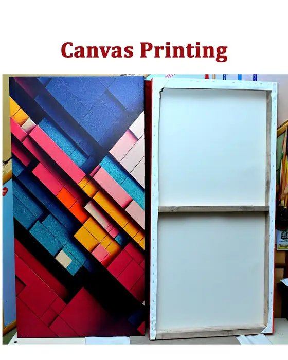 Custom canvas photo print